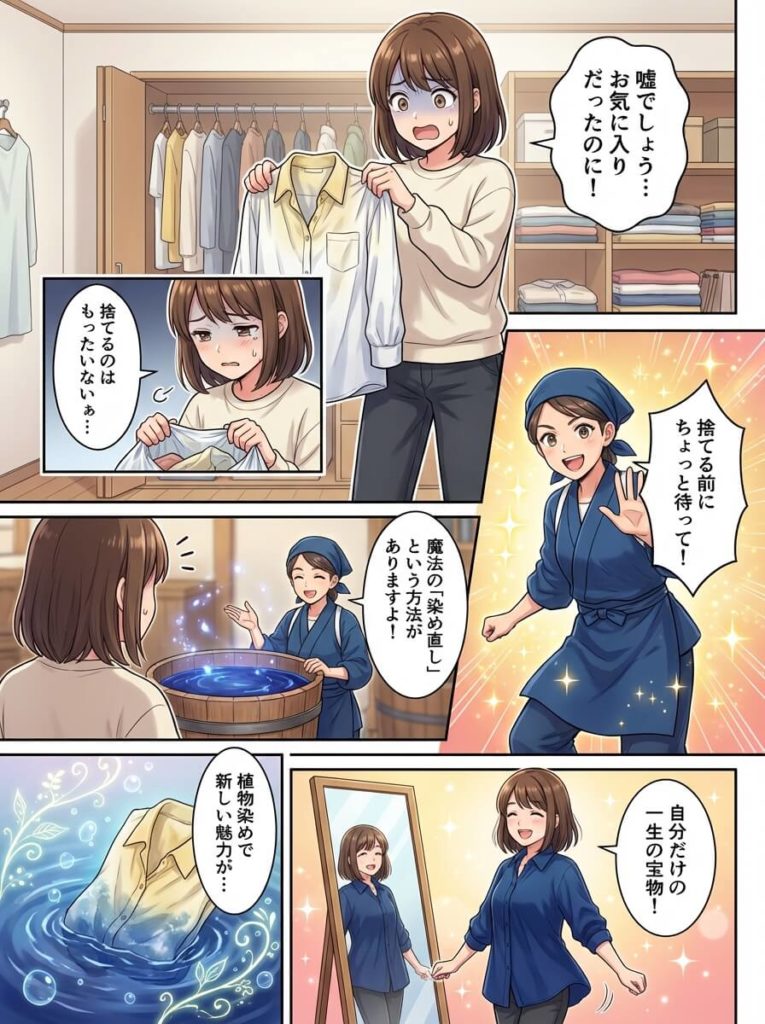 染め直しサービスの紹介